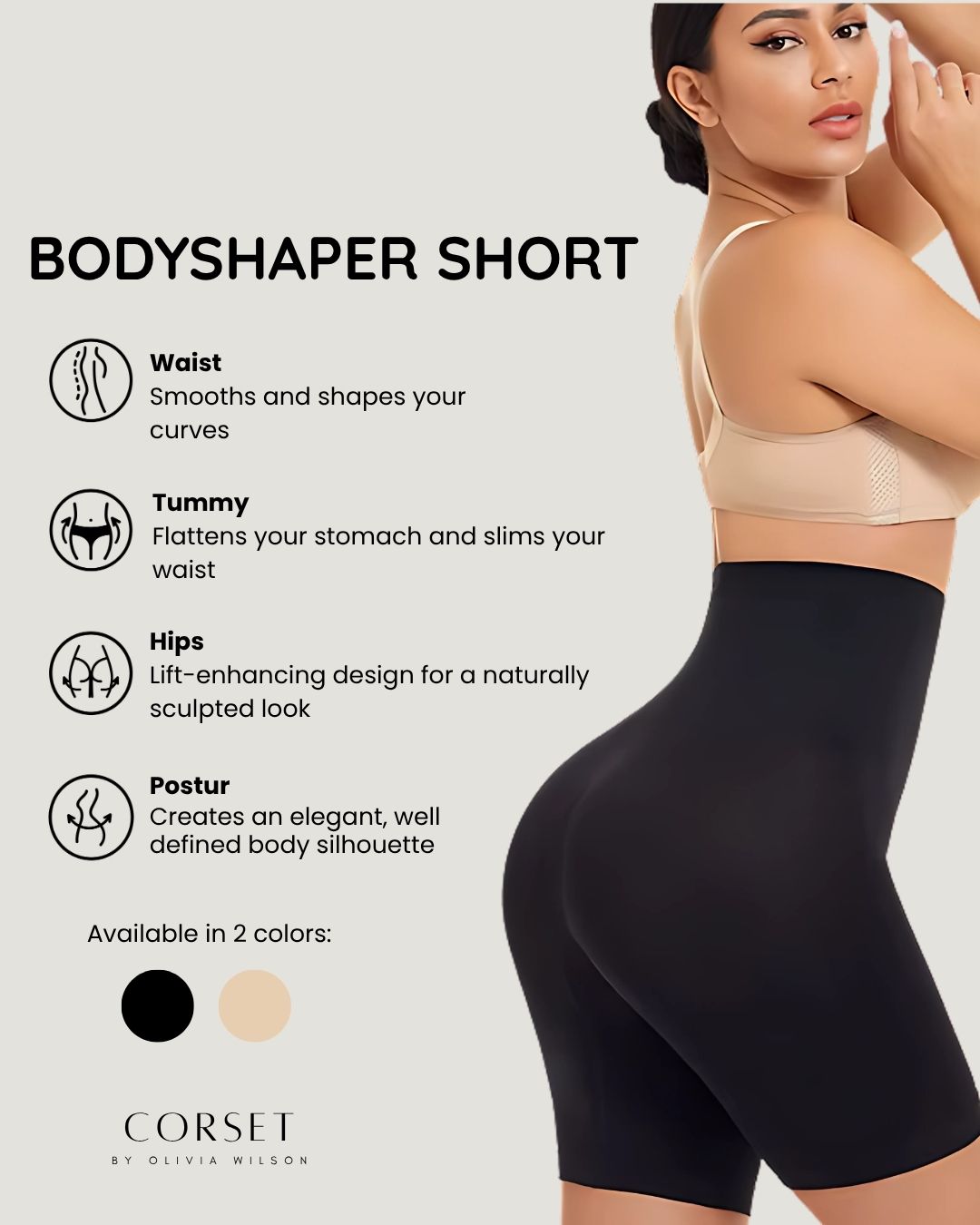 BodyShaper Shorts Olivia Corset